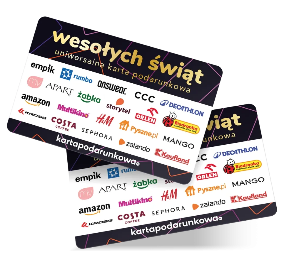 Podaruj 80+ kart podarunkowych w jednej!